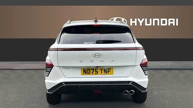 Hyundai KONA 1.6T 138 N Line S 5dr DCT Petrol Hatchback Special Solid - Atlas White
