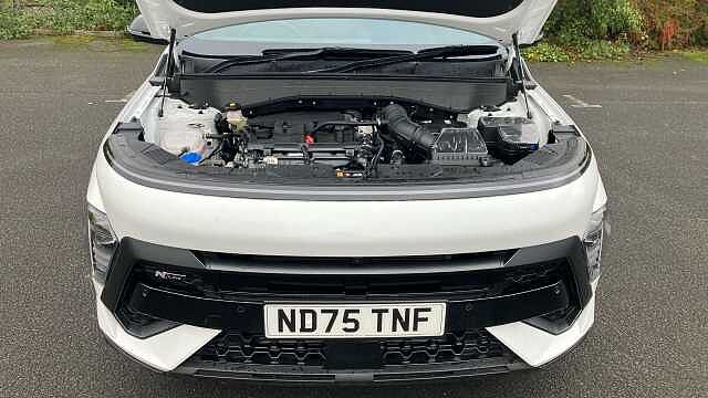 Hyundai KONA 1.6T 138 N Line S 5dr DCT Petrol Hatchback Special Solid - Atlas White