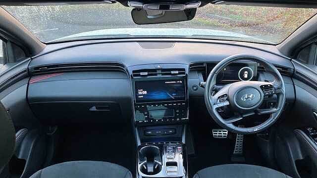 Hyundai TUCSON 1.6 TGDi Hybrid 230 N Line S 5dr 2WD Auto Hybrid Estate White