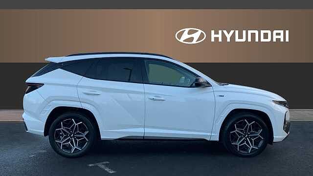 Hyundai TUCSON 1.6 TGDi Hybrid 230 N Line S 5dr 2WD Auto Hybrid Estate White