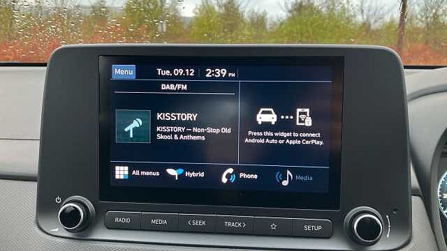 Hyundai KONA 1.6 GDi Hybrid SE Connect 5dr DCT Hybrid Hatchback Black