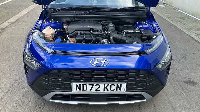 Hyundai BAYON 1.0 TGDi 48V MHEV SE Connect 5dr DCT Petrol Hatchback Blue
