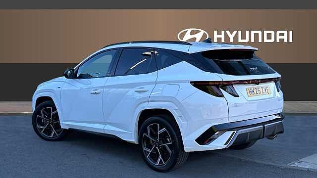 Hyundai TUCSON 1.6T N Line 5dr Petrol Estate White