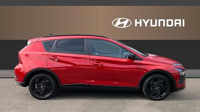 Hyundai BAYON 1.0 TGDi [90] Black Line 5dr DCT Petrol Hatchback Red