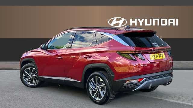 Hyundai TUCSON 1.6 TGDi 48V MHD Premium 5dr 2WD DCT Petrol Estate Red