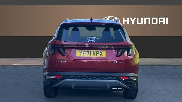 Hyundai TUCSON 1.6 TGDi 48V MHD Premium 5dr 2WD DCT Petrol Estate Red