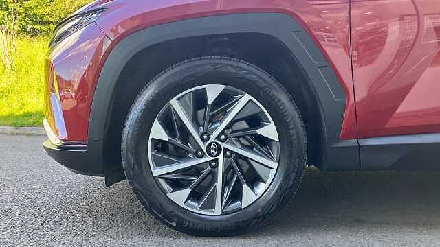 Hyundai TUCSON 1.6 TGDi 48V MHD Premium 5dr 2WD DCT Petrol Estate Red