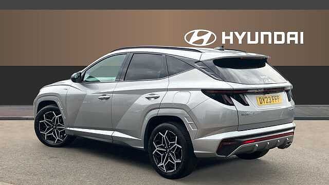 Hyundai TUCSON 1.6 TGDi 48V MHD N Line 5dr 2WD DCT Petrol Estate Silver