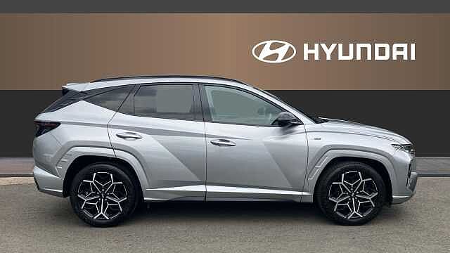 Hyundai TUCSON 1.6 TGDi 48V MHD N Line 5dr 2WD DCT Petrol Estate Silver