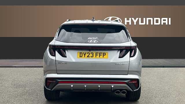 Hyundai TUCSON 1.6 TGDi 48V MHD N Line 5dr 2WD DCT Petrol Estate Silver