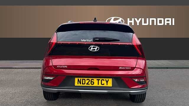 Hyundai BAYON 1.0 TGDi [90] Black Line 5dr DCT Petrol Hatchback Pearl - Dragon Red