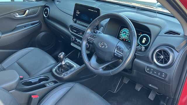 Hyundai KONA 1.0 TGDi 48V MHEV Ultimate 5dr Petrol Hatchback Red