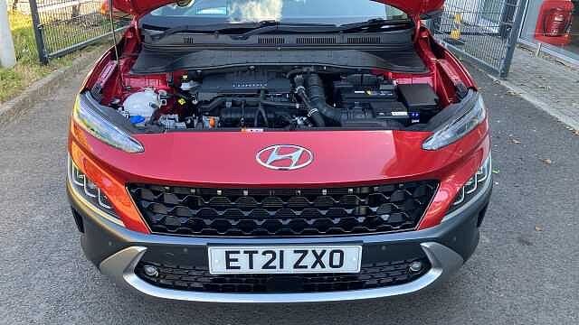Hyundai KONA 1.0 TGDi 48V MHEV Ultimate 5dr Petrol Hatchback Red