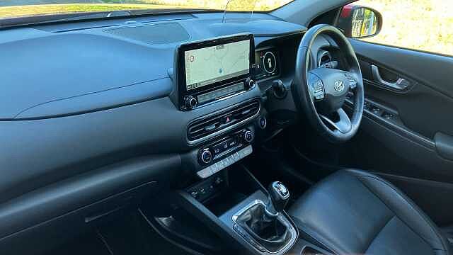 Hyundai KONA 1.0 TGDi 48V MHEV Ultimate 5dr Petrol Hatchback Red