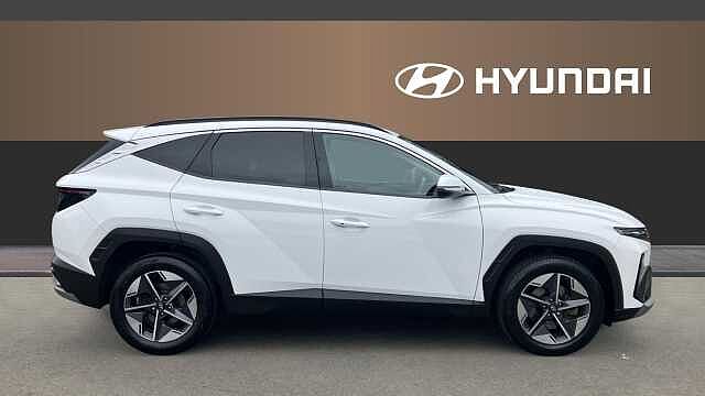 Hyundai TUCSON 1.6T Hybrid Premium 5dr Auto Hybrid Estate White