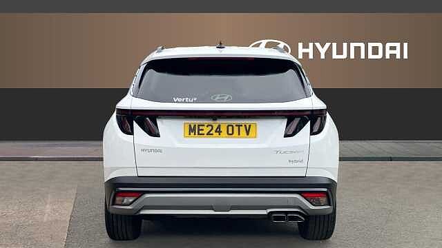 Hyundai TUCSON 1.6T Hybrid Premium 5dr Auto Hybrid Estate White