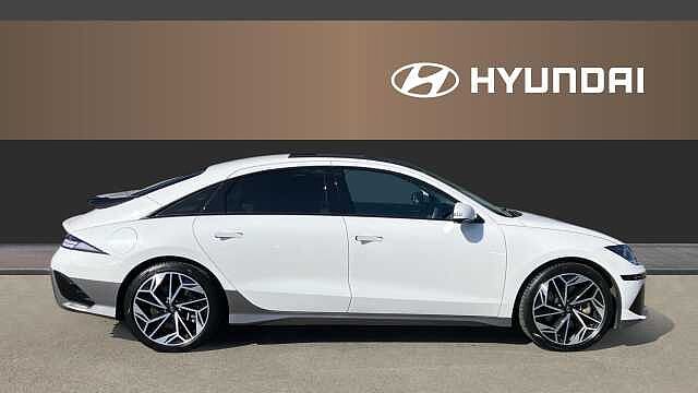 Hyundai IONIQ 6 239kW Ultimate 77kWh 4dr AWD Auto Electric Saloon White