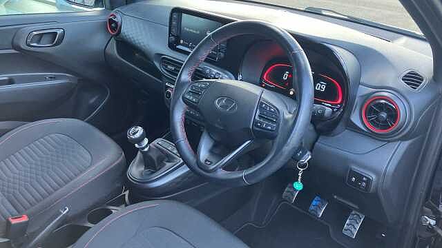 Hyundai I10 1.0 T-GDi N Line 5dr Petrol Hatchback Black