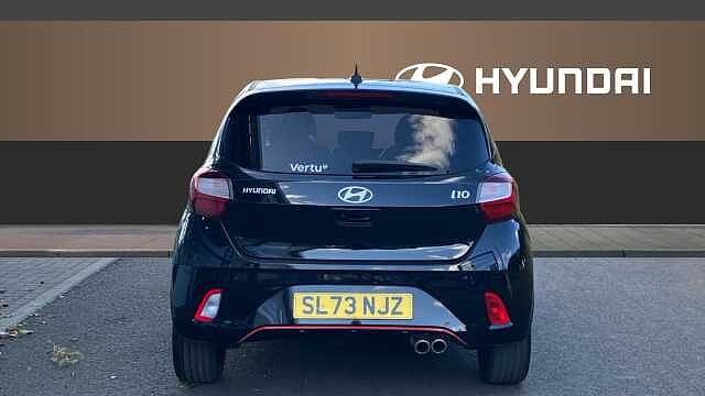 Hyundai I10 1.0 T-GDi N Line 5dr Petrol Hatchback Black