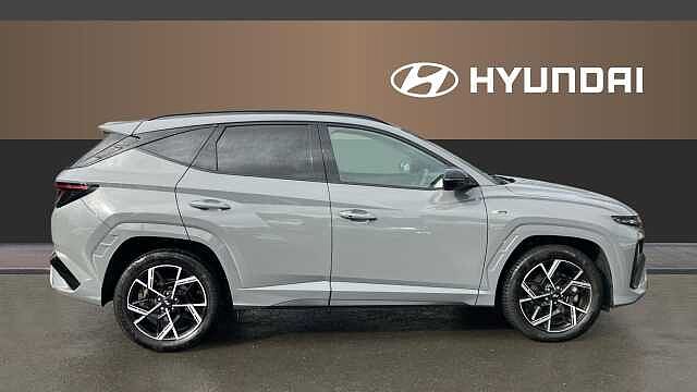 Hyundai TUCSON 1.6T Hybrid N Line 5dr Auto Hybrid Estate Grey