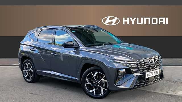 Hyundai TUCSON 1.6T Hybrid N Line S 5dr Auto Hybrid Estate Grey
